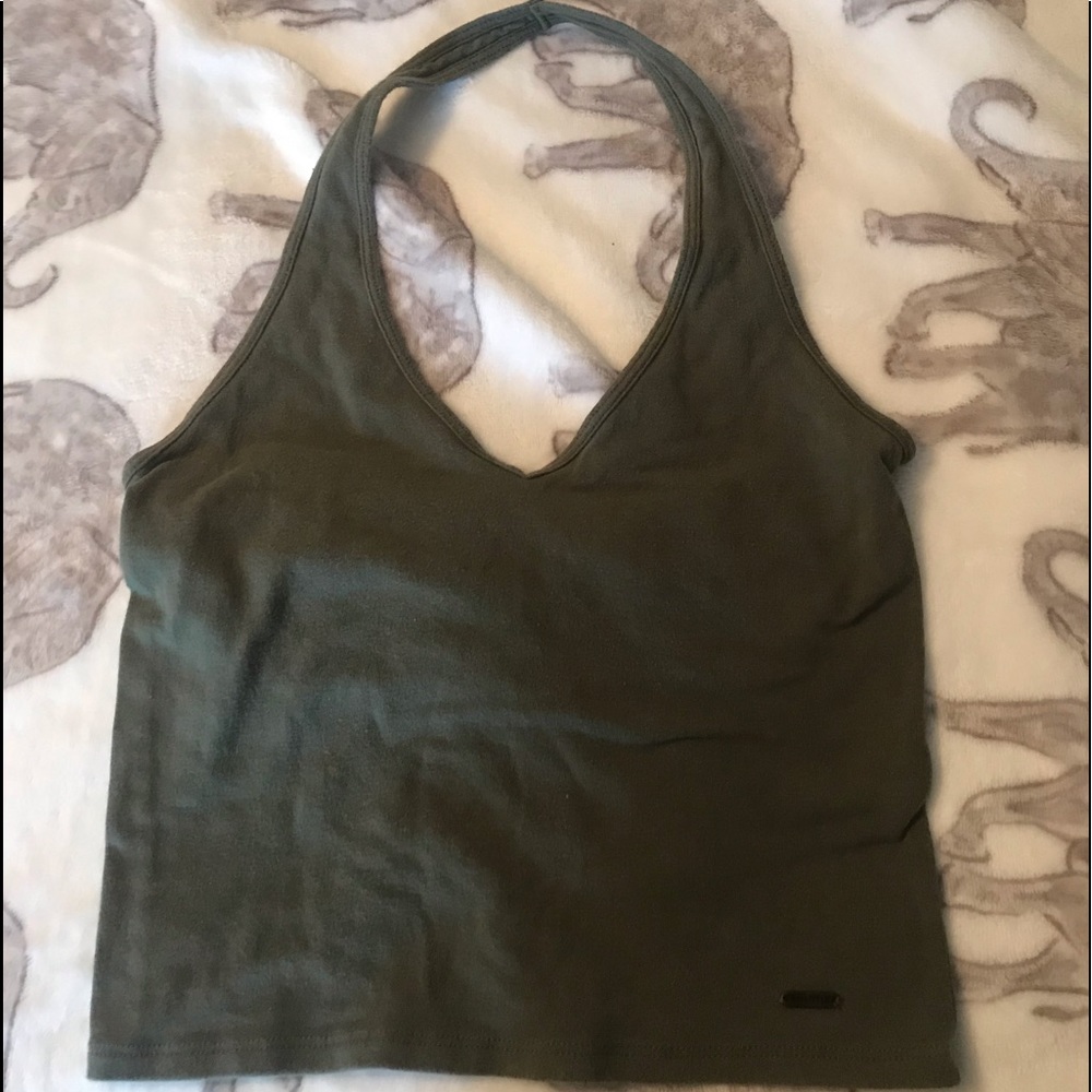 hollister halter top